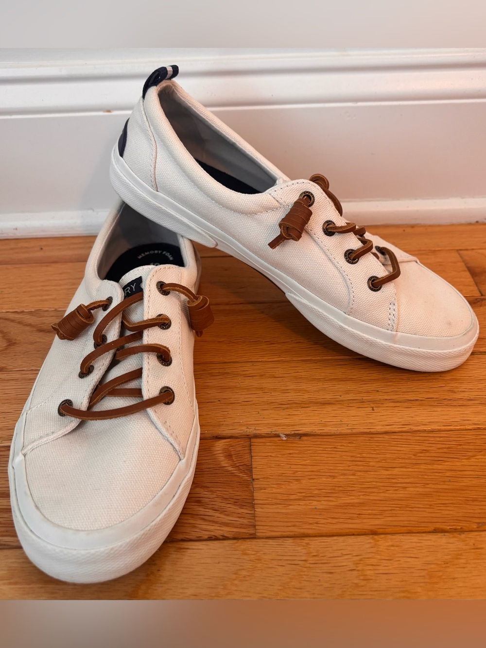 Sperry Pier Wave LTT Sneakers Women’s 7.5 White